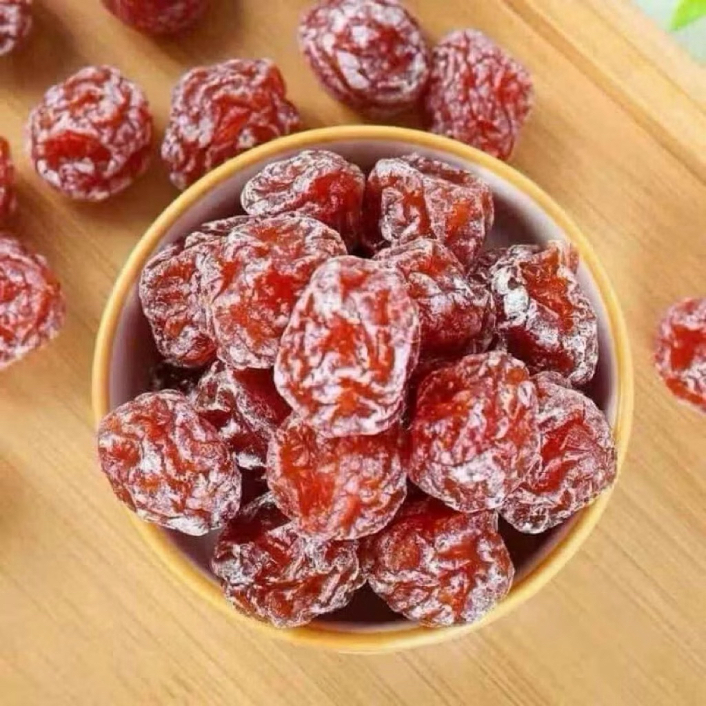 1 Kg Ô Mai Mận Phấn Cơm Dẻo Đỏ