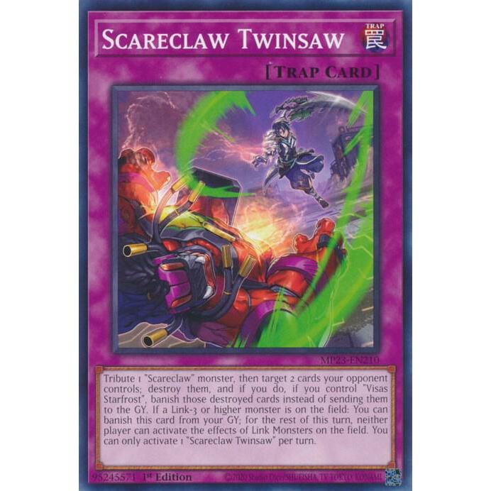 Scareclaw Twinsaw - Common TCG - MP23-EN210