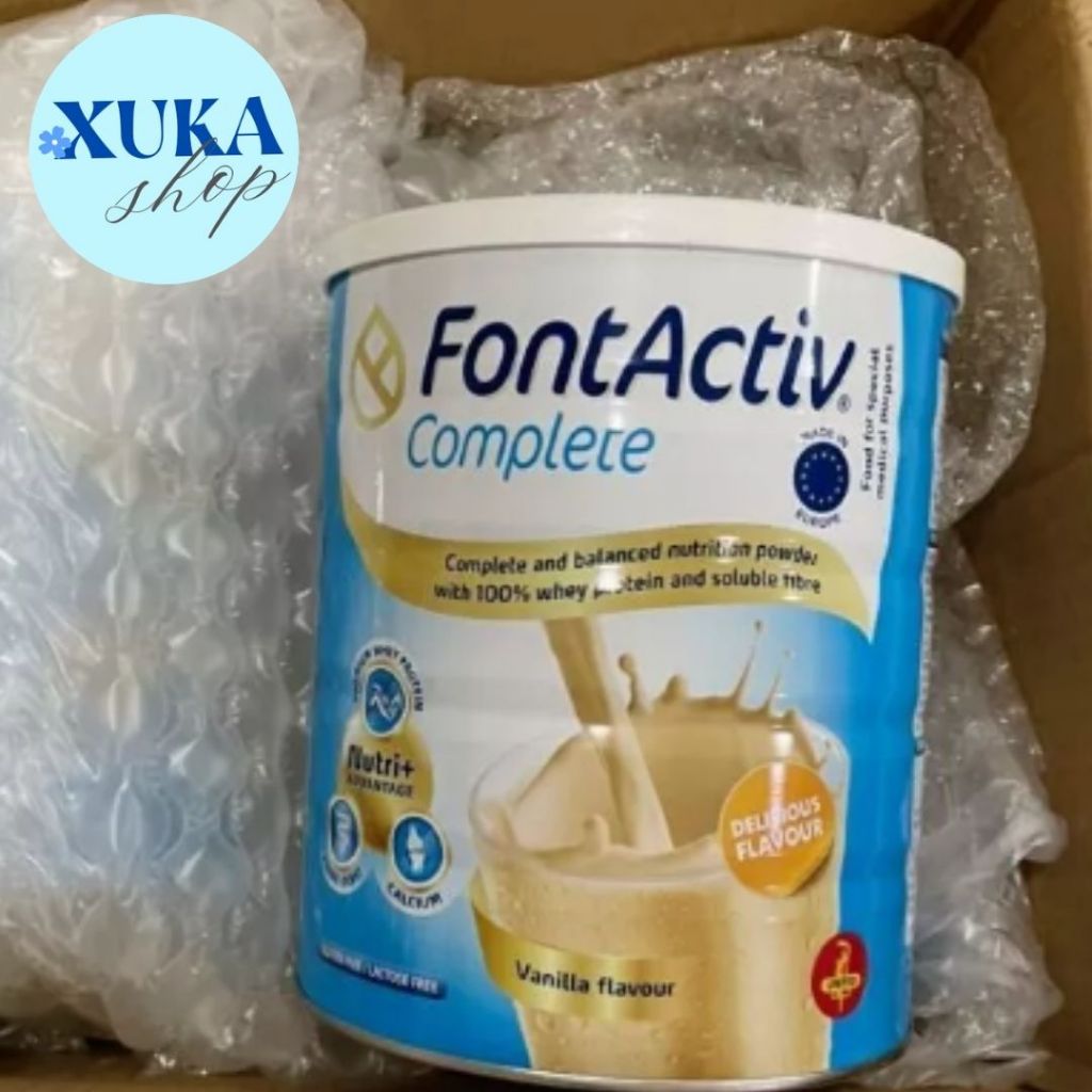 🌻Sữa Bột FontActiv diaBest Vanilla- Sữa FontActiv Complete Vanilla Bổ Sung Dưỡng Chất, Vitamin Cho N