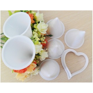Bộ 7 khuôn nhựa cutter tạo hình HOA LOA KÈN ( DANANGBAKINGTOOL 2601.010 )