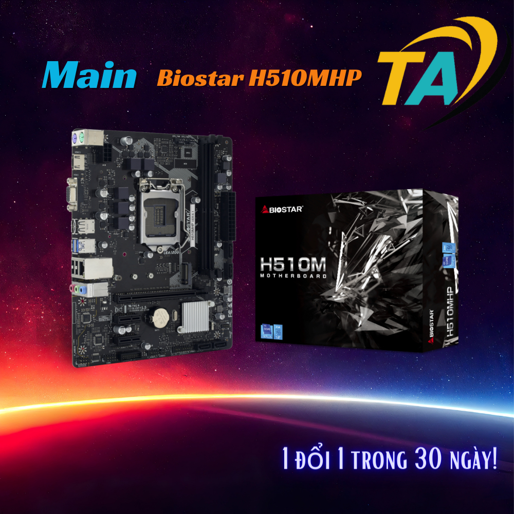 Bo mạch chủ máy tính BIOSTAR H510MHP 3.0