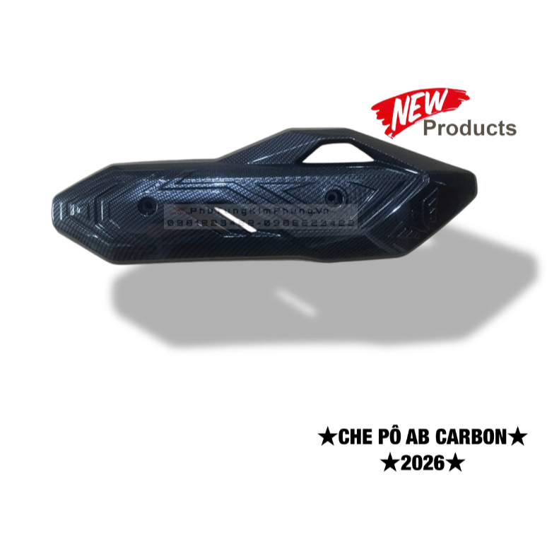 Ốp Pô AB 160cc 2026_Đồ chơi xe AB_Phụ kiện xe AB Nhựa ABS Bền Và Chất Lượng