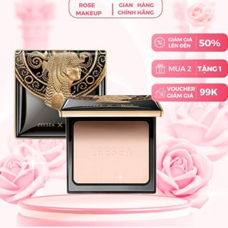  Phấn phủ trang điểm ZEESEA chống thấm nước kiềm dầu phong cách Anh Quốc bảo tàng cổ điển 8g 