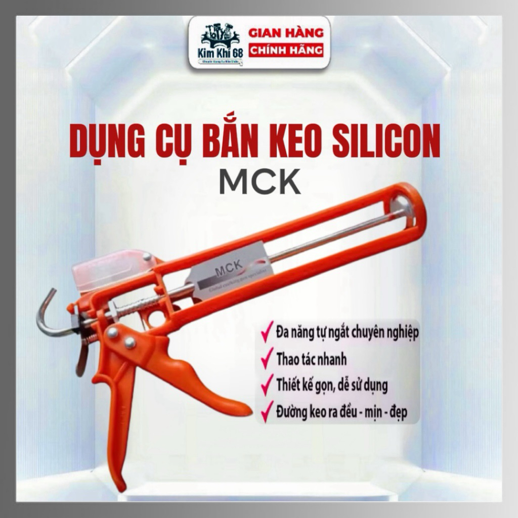Súng Bắn Keo Silicon Tự Ngắt MCK (hàng đẹp)