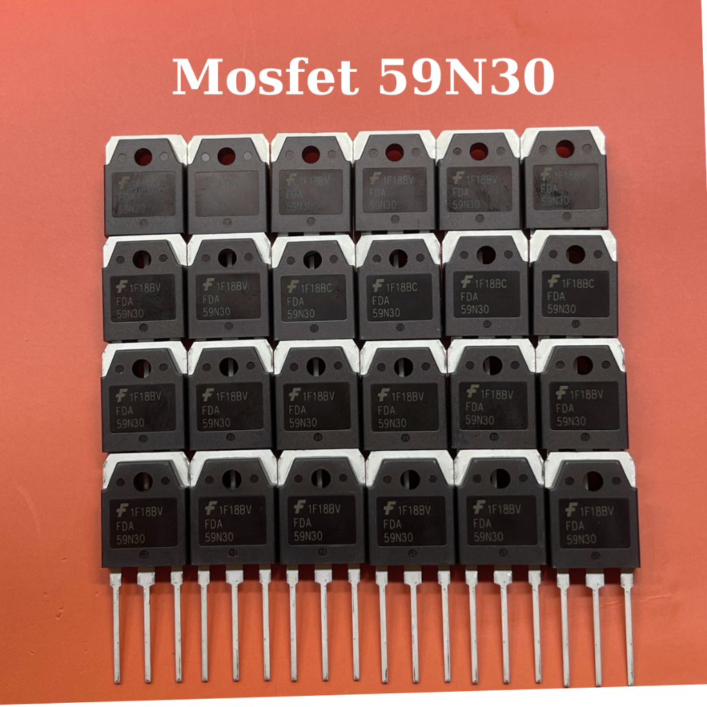 MostFet 59N30 linh kiện main amply #mosfet #mostfet59n30 #59n30