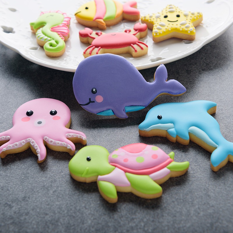 Bộ 8 khuôn nhựa cutter OCEAN ( DANANGBAKINGTOOL 2601.100 )