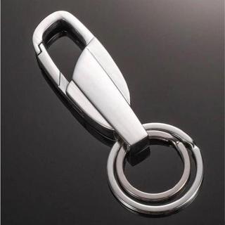 Móc Khóa Kim Loại - Móc Khóa Kim Loại Bọc Da Cao Cấp – Móc Treo Chìa Khóa Xe, Thiết Kế Đơn Giản Sang Trọng.