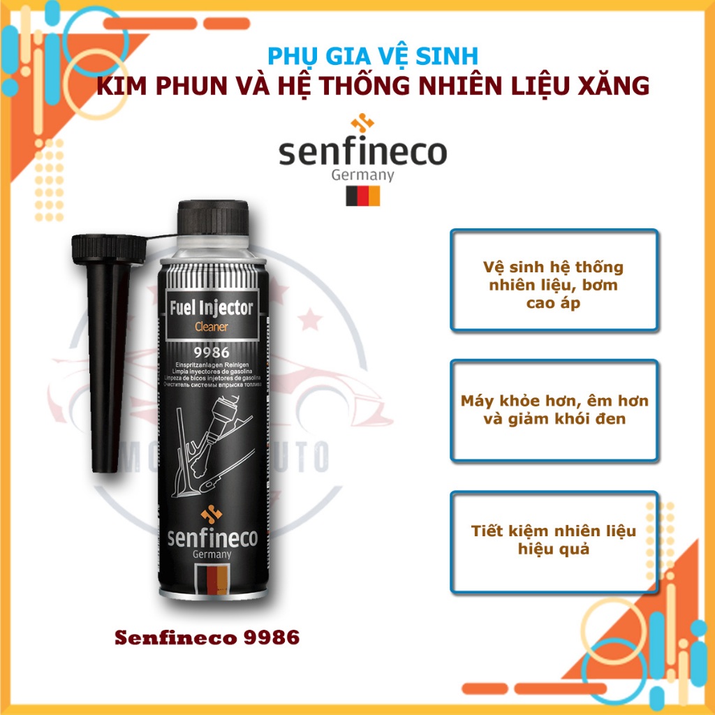 Dung Dịch Súc Béc Xăng - Senfineco Fuel Injection Cleaner 9986 [300ML]