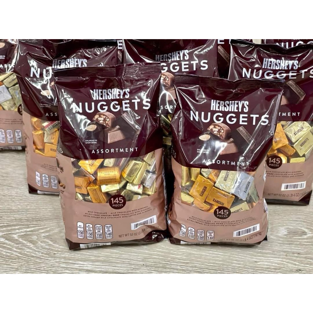 Socola Hershey's Nuggets 1.47kg Mỹ