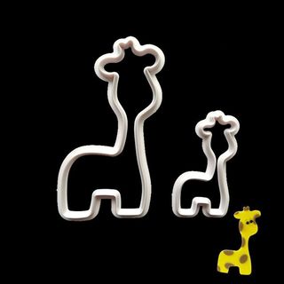 Bộ 2 khuôn nhựa cutter HƯƠU CON ( DANANGBAKINGTOOL 2601.112 )