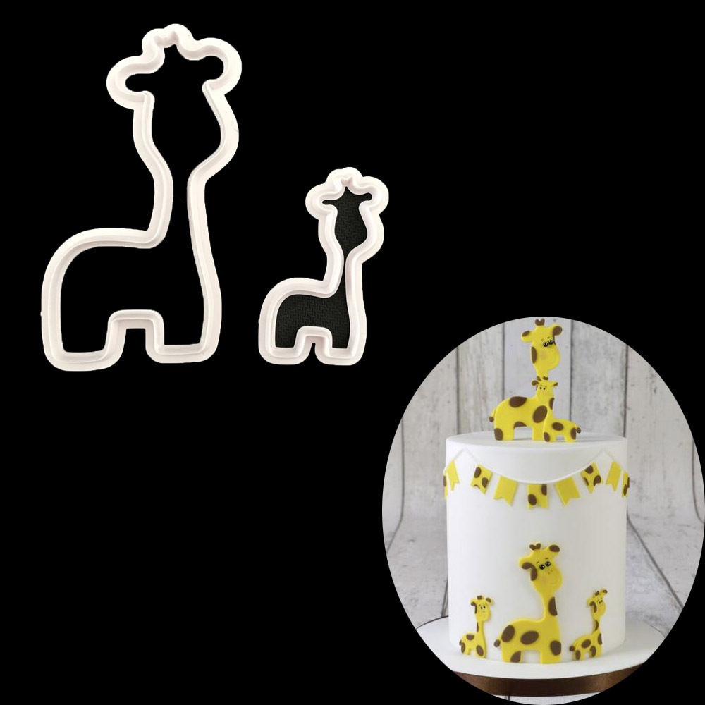 Bộ 2 khuôn nhựa cutter HƯƠU CON ( DANANGBAKINGTOOL 2601.112 )