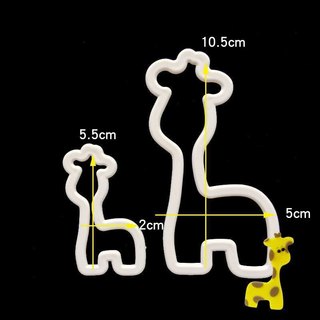 Bộ 2 khuôn nhựa cutter HƯƠU CON ( DANANGBAKINGTOOL 2601.112 )
