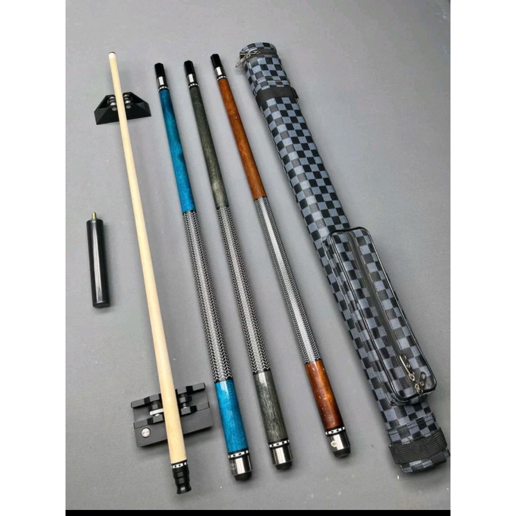 TL cue KÈM CHUÔI NỐI, gậy bi a mộc, gậy bi a gỗ, gậy bida cao cấp cơ bida mộc, cơ bida lỗ TL Cues Mộ