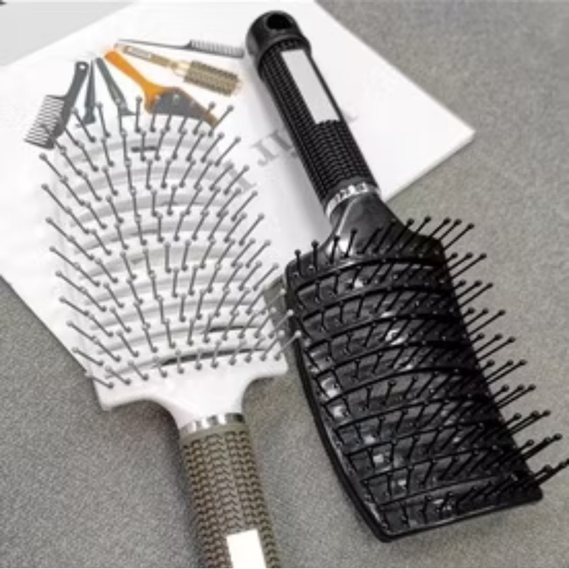 Lượt bán nguyệt cỡ lớn gỡ rối, tạo phồng tóc, lược sấy tạo kiểu tóc giảm rụng tóc