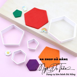 Set khuôn nhấn cutter nhựa QUẢ BÓNG ( AKSHOPCAMLE 2601.123 )