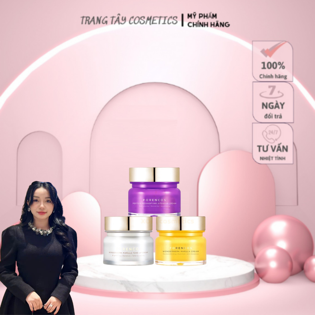 KEM DƯỠNG TRẮNG DA FORENCOS Hàn quốc (HÀNG CÔNG TY )