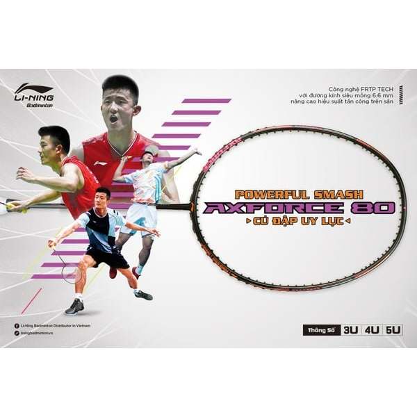 Vợt cầu lông Li-Ning Axforce 80 (3U) AYPT271-3