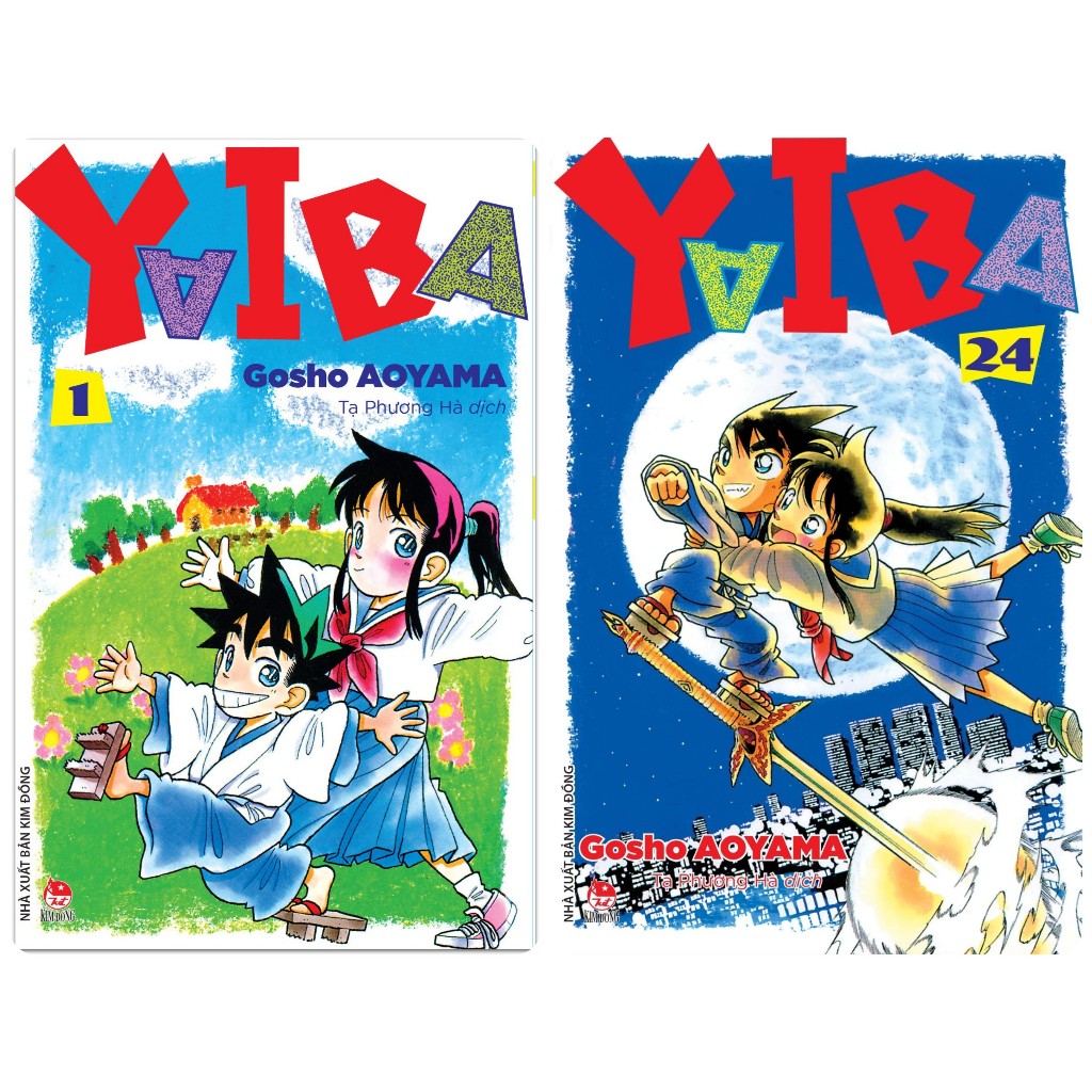 Truyện Yaiba Bản 2020 (Gosho Aoyama) Full bộ Tập 1-24 (Giấy ố nhẹ theo thời gian) - Tntmanga