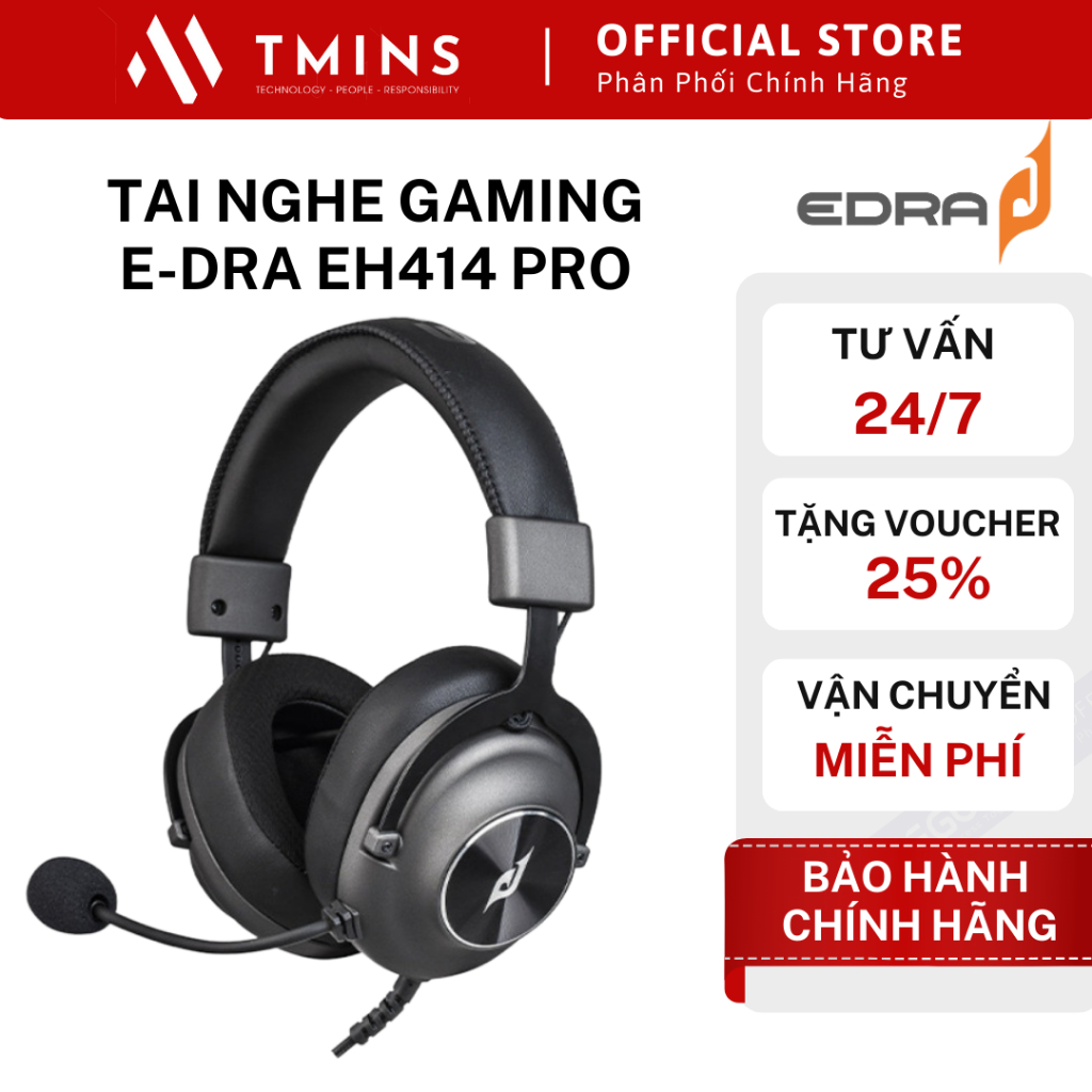 Tai nghe gaming E-Dra EH414 Pro - Hàng chính hãng