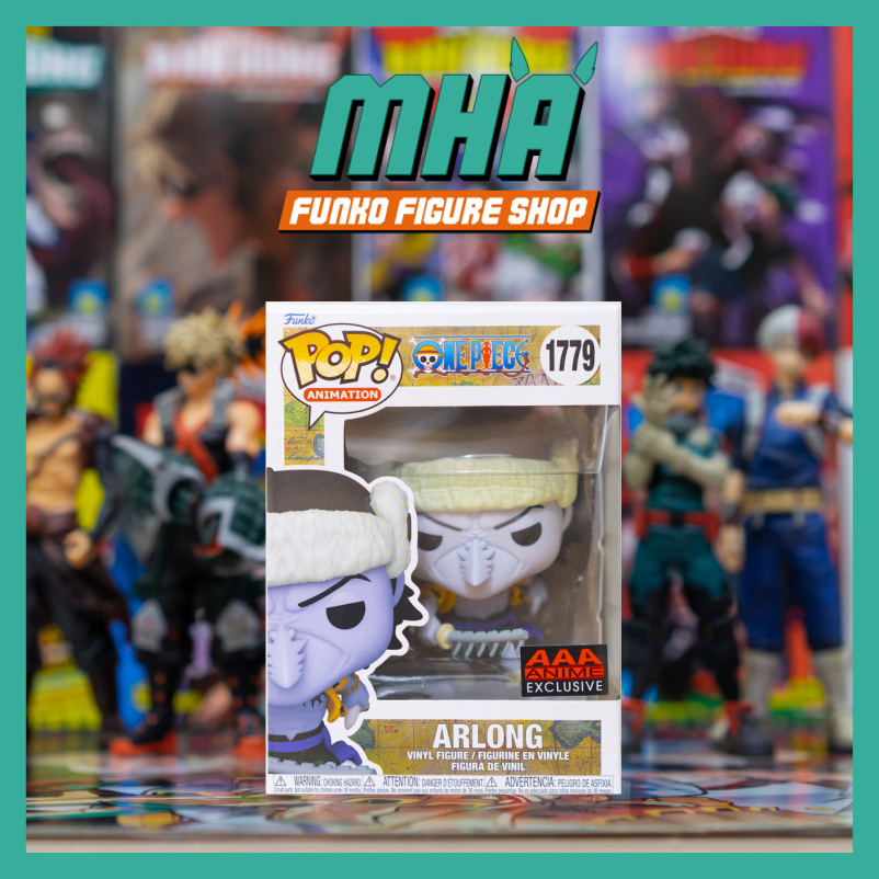 Chính Hãng Funko Pop One Piece - Mô Hình Arlong #1779 Tem AAA Anime Excluisve