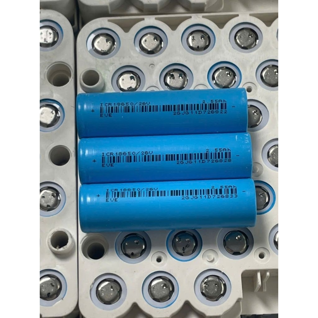 Cell pin Eve 26V xả 5C tháo khối nội trở 19-20