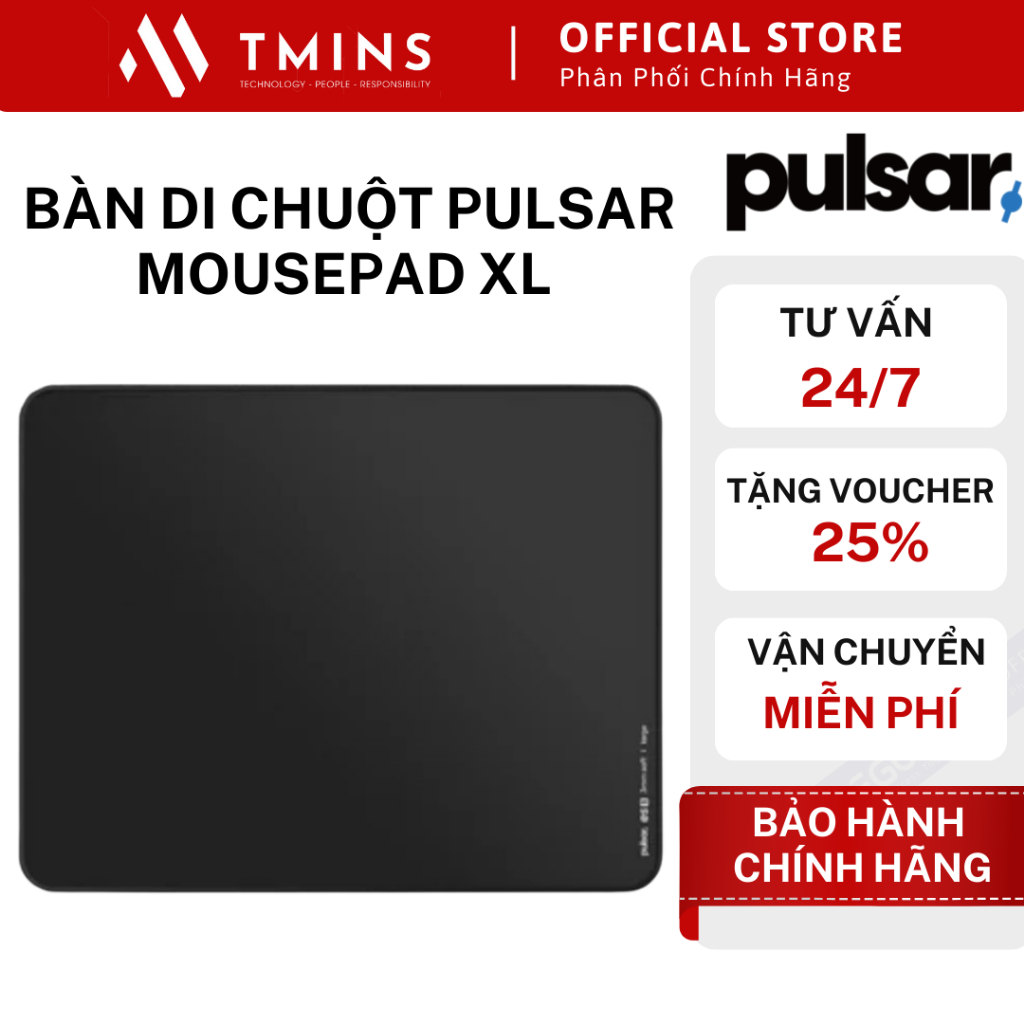 Bàn di chuột Pulsar ES1 3mm, ES2 4mm Mousepad  XL - Hàng chính hãng