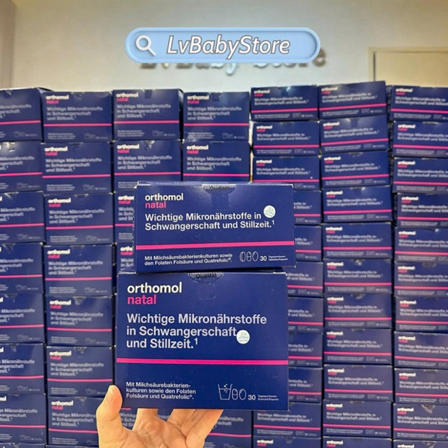 Orthomol Natal - Vitamin dành cho bầu/sau sinh[Hàng Đức Chính Hãng]