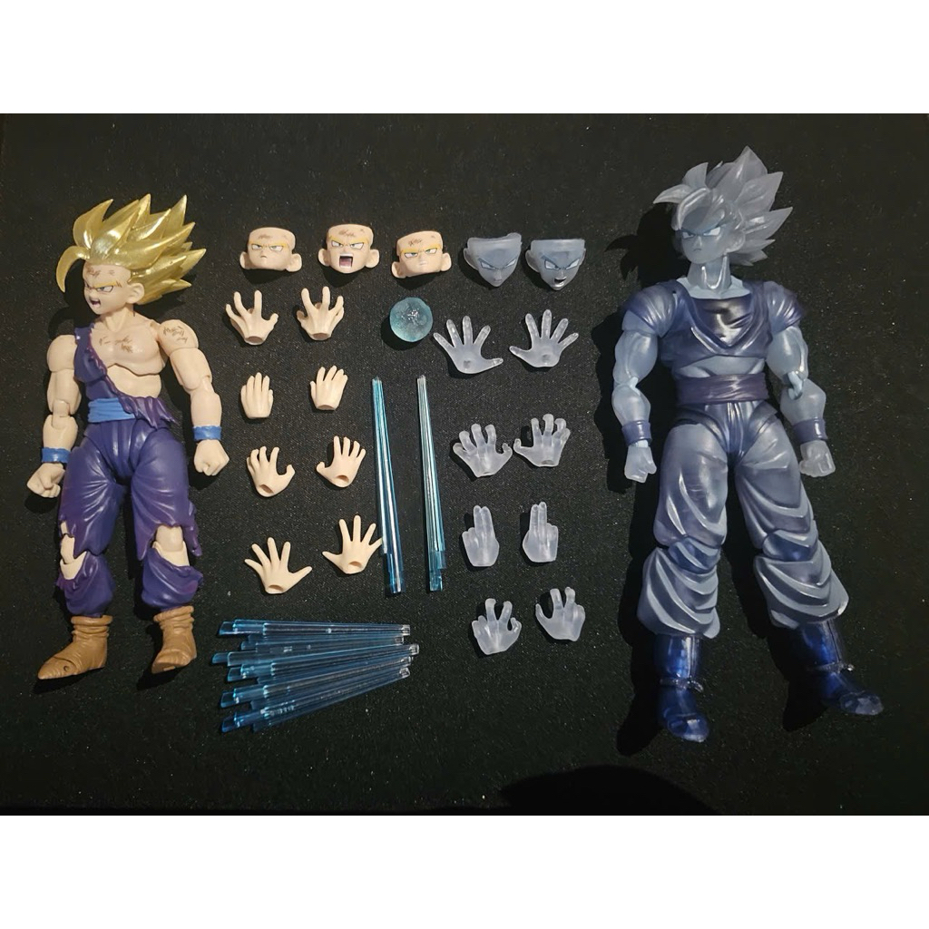 [ DRAGONBALL ] SHFigure bandai Goku và Gohan - Mô hình Dragon ball Chính hãng