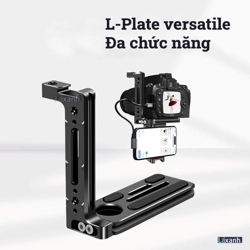 L-Plate đa năng | Lplate đa năng nhiều dòng máy L-shape plate quick release plate l bracket camera