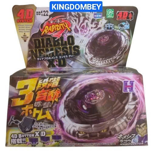 Con Quay Trùm Bóng Đêm, Con Quay Vô Cực Beyblade 4D Diablo Nemesis