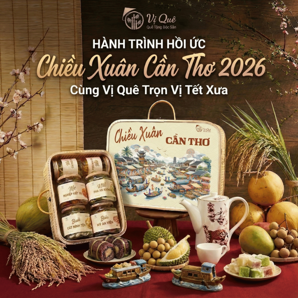 Giỏ quà tết 2026 - Vị Quê -CHIỀU XUÂN CẦN THƠ-duoc-ban-tai-Vị Quê - Quà Tặng Đặc Sản