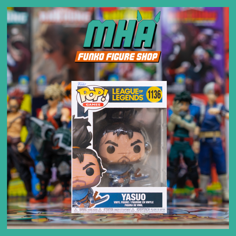 Chính Hãng Funko Pop Games League of Legends : Mô Hình Yasuo #1136
