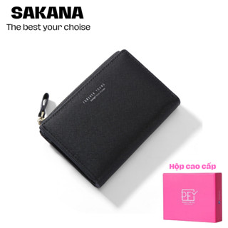  Ví Nữ Mini Cầm Tay FOREVER YOUNG Đựng Tiền Nhiều Ngăn Chất Da Xước Cao Cấp Cực Đẹp T032 