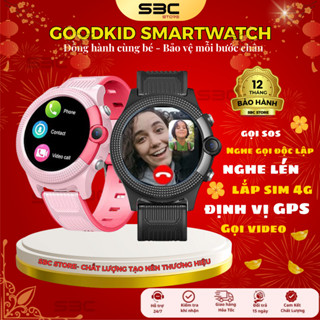  Đồng hồ thông minh trẻ em GoodKid Watch sim 4G định vị gps nghe gọi video gọi SOS đếm bước chân 