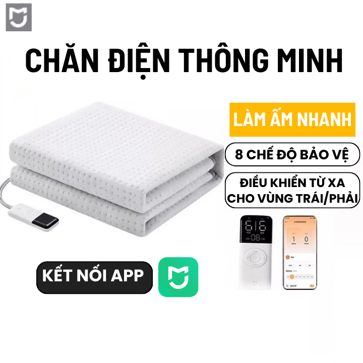 Chăn điện thông minh Xiao Mijia MJDRT028H - Đệm điện Mijia