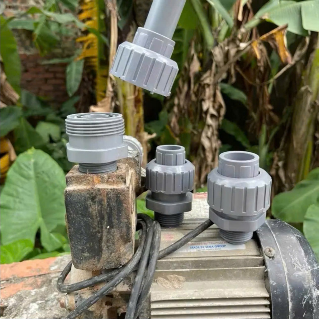 Rắc co ren máy 21-27-34mm ( Ren ngoài 34 ra ống phi 21-27-34mm)