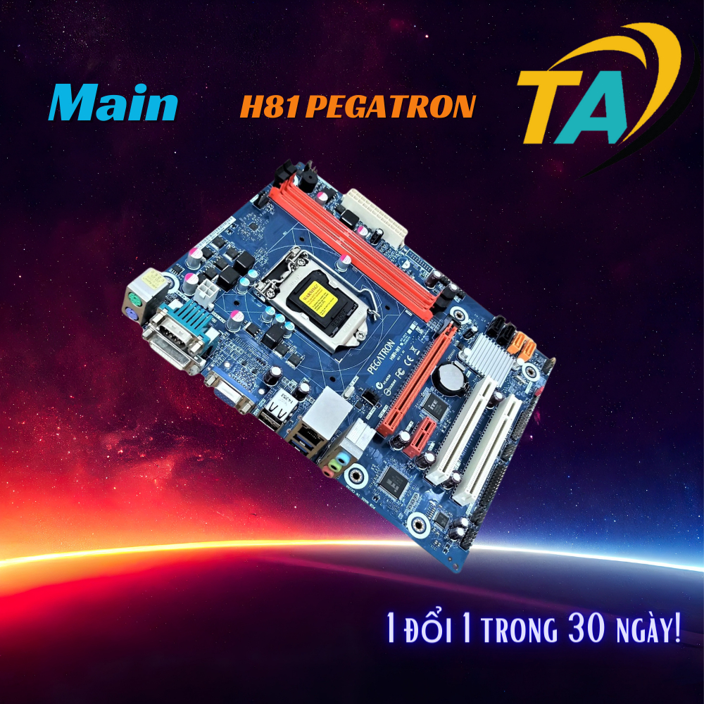 Mainboard Pegatron H81 (LGA 1150, Intel H81, M-ATX, 2 Khe Ram) | Cũ