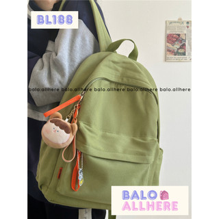 [ORDER] Balo Cặp Sách Đi Học Canvas BL188