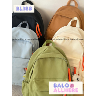 [ORDER] Balo Cặp Sách Đi Học Canvas BL188