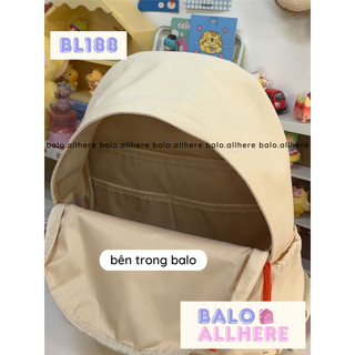 [ORDER] Balo Cặp Sách Đi Học Canvas BL188