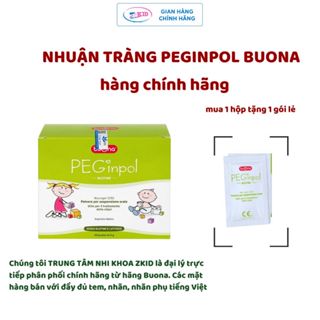 Buona Peginpol Macrogol 3350 - Hỗ Trợ Táo Bón Cấp Và Mãn Tính Cho Trẻ Em