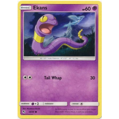 [Thẻ bài Pokemon TCG] Ekans - 26/68 - Common