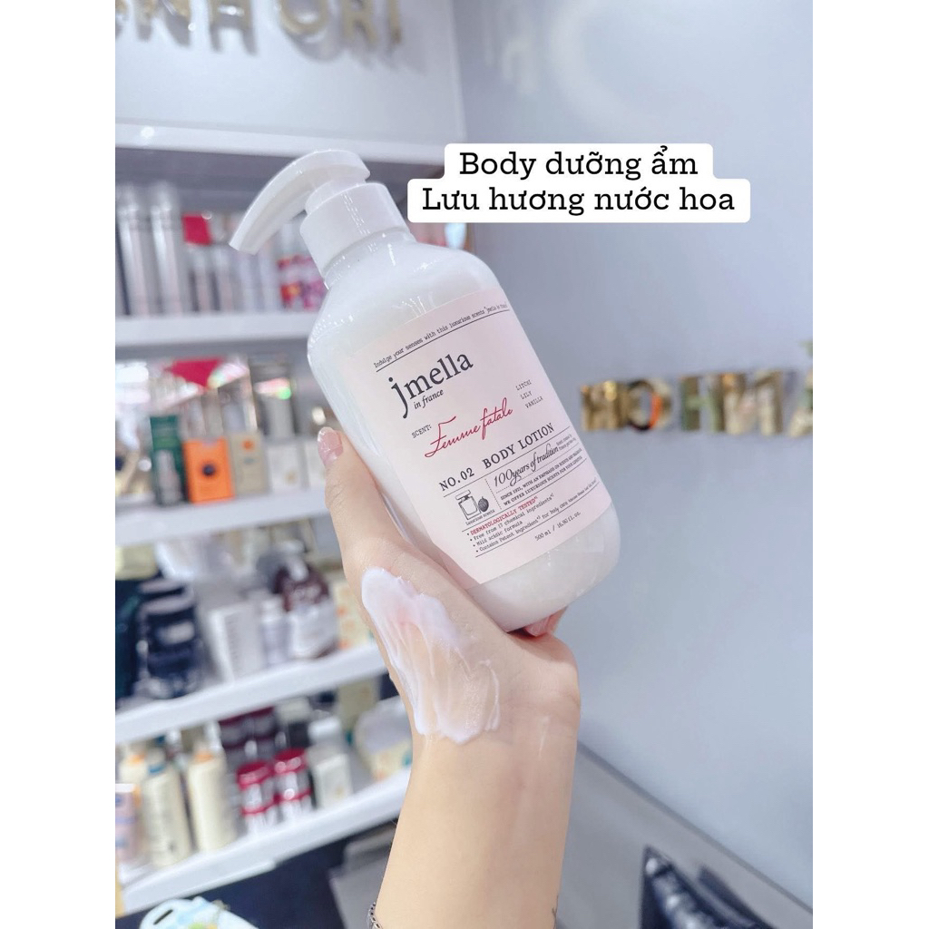 Kem Body dưỡng thể hương thơm nước hoa Jmella