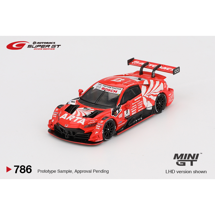 [minigt.vn] Mini GT MGT00786 Honda NSX-GT “Type S” GT500 #8 “ARTA MUGEN NSX-GT ” ARTA 2023 SUPER GT 