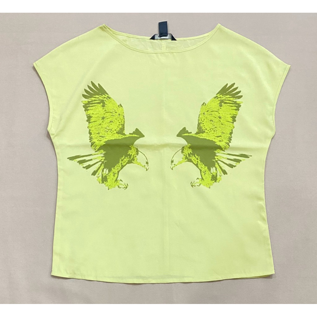 (A1599) Áo voan kẻ phối màu Nino.maxx (Size S, L) - Thanh lý vnxk