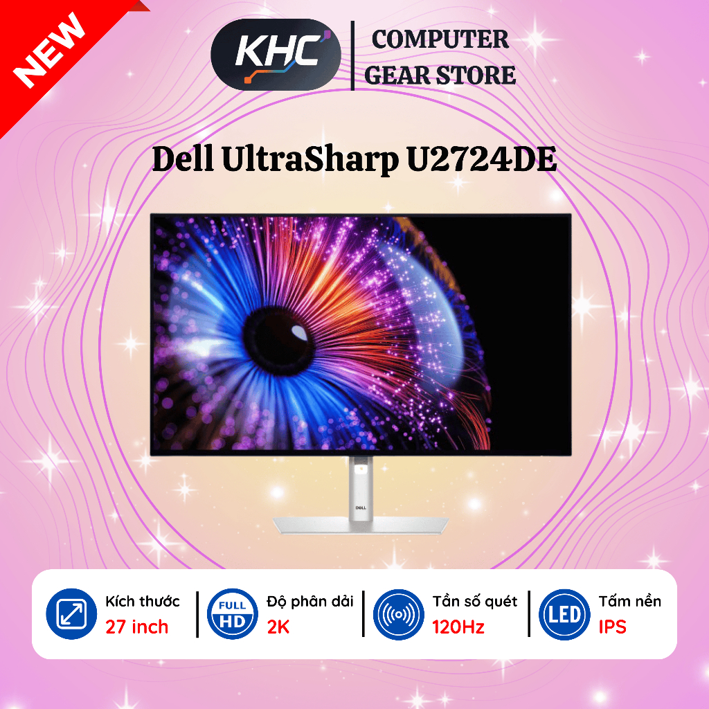 Màn Hình Dell Ultrasharp U2424H / U2424HE / U2724D / U2724DE (Full VAT)