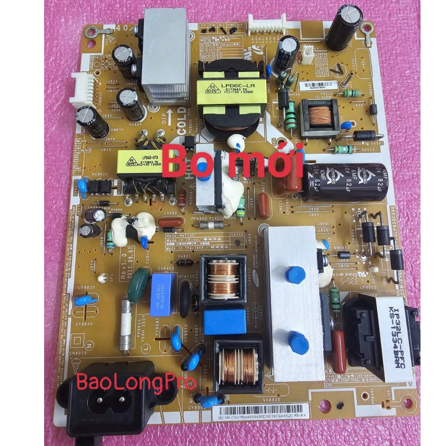 Bo nguồn Mới TIVI samsung 40EH5000 40EH5300 39EH5003 46EH5000 46EH5300