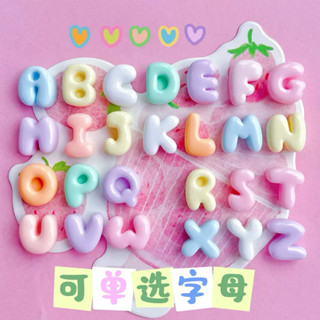 Phụ kiện 26 chữ cái - Gắn nón bảo hiểm - Trang trí xe -Ốp lưng (kèm keo)