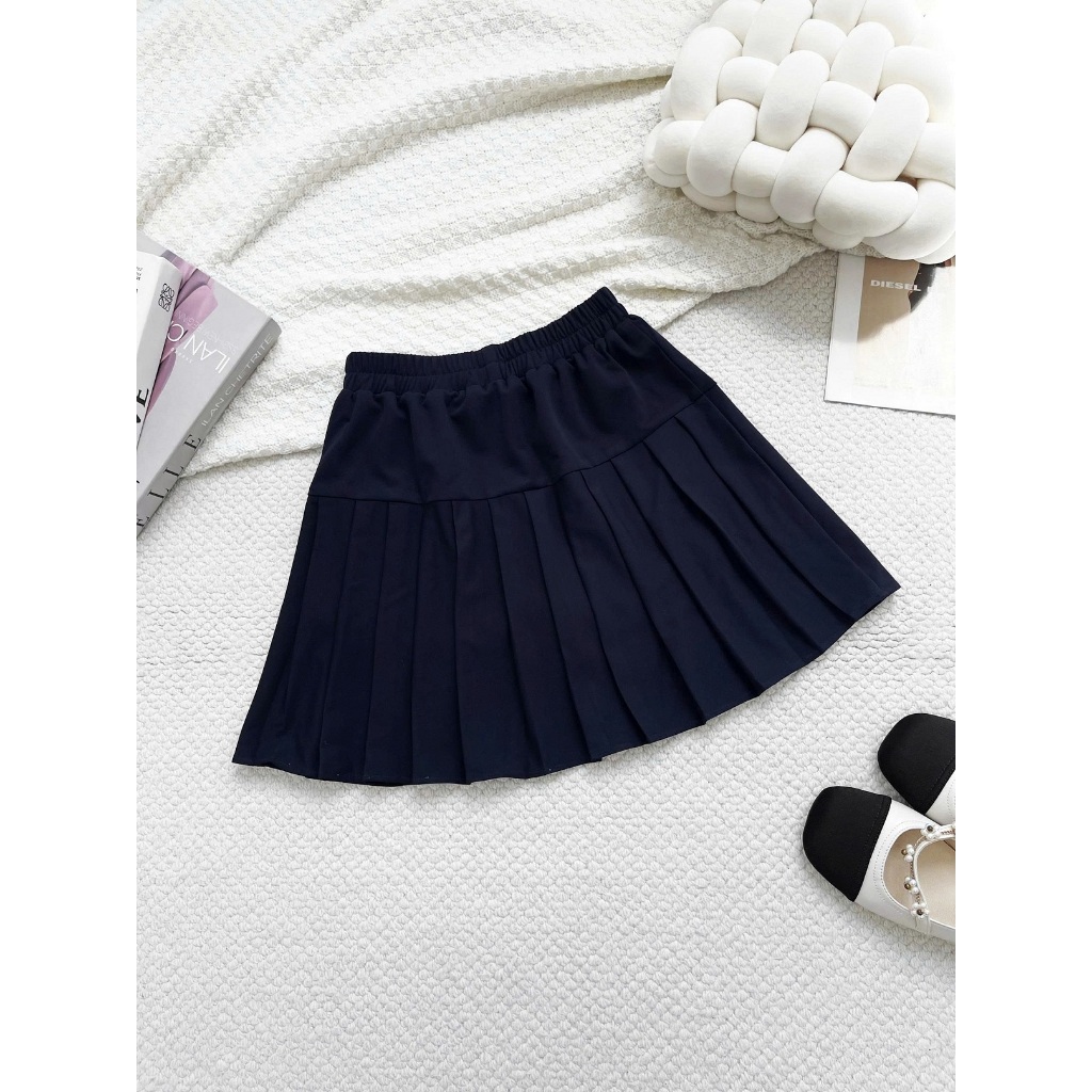 Chân Váy Bigsize Nữ Tú Mỡ Chân Váy Bigsize Thiết Kế Tôn Dáng Chân Váy Bèo Nhún Đủ Size 45-80kg CV0111 | BigBuy360 - bigbuy360.vn