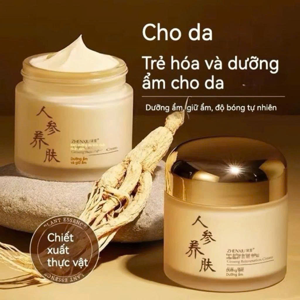 ( Chính Hãng ) Kem Nám Tàn Nhang Nhân Sâm  Hộp 60g Kem Mờ Thâm Nám Tàn Nhang Dưỡng Ẩm Sáng Da Ngừa Lão Hóa